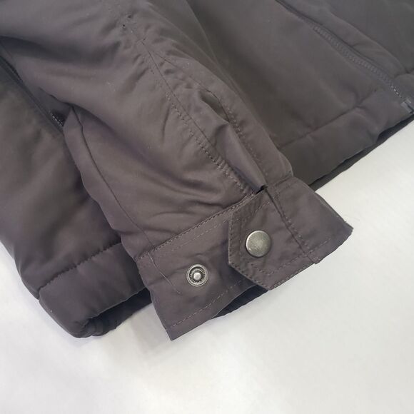 Columbia Mens 2X Brown Winter Jacket Fleece Lined 100% Polyester Pockets - Picture 8 of 13
